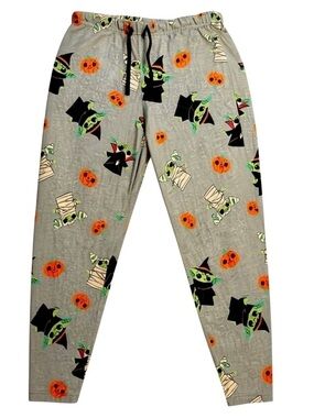 Star Wars The Mandalorian Halloween Grogu pajama pants